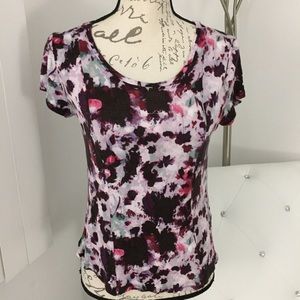 Simply Vera Vera Wang Scoop Neck Tee Top